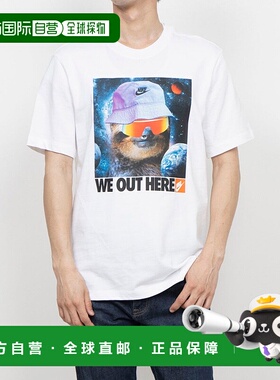 日本直邮 Nike 男士NSW OC Photo 1短袖T恤 HJ0753100 白色 [T恤]