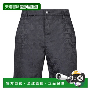 短裤 男士 031326150555 SS2024 1h可退 黑色 香港直邮MOSCHINO