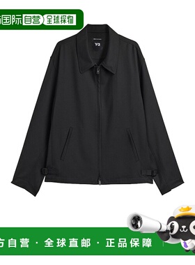 1h可退 香港直邮Y-3 男士 黑色精细剪裁夹克 JZ0898 black黑色 舒
