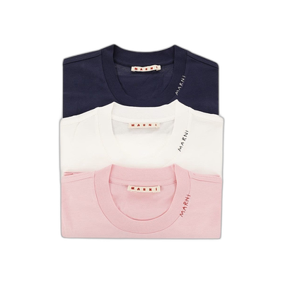 香港直邮MARNI 女士T恤 THJE0211X2UTCZ6800C13 AW2024 花色