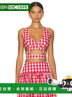 1h可退 香港直邮Alaia 女士 文胸式上衣 AA9H03714T577 舒适时尚