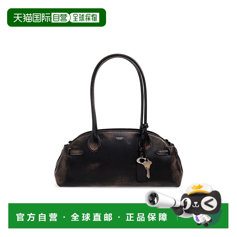 1h可退 香港直邮COACH 女士斜挎包 CBH450LHPMZ AW2025 棕色 Shou