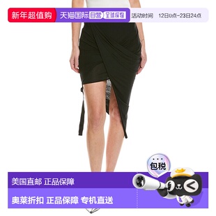 自营Helmut Lang Wind Asymmetrical Skirt - black 美国奥莱直发