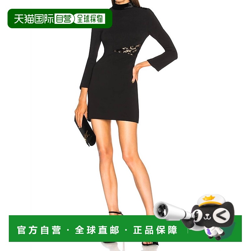 自营a.l.c.Alix黑色连衣裙 美国奥莱直发