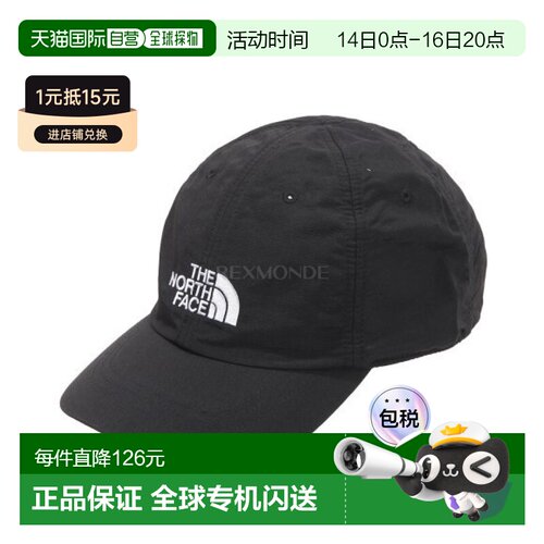 韩国直邮The North Face北面Horizon刺绣帽子男女情侣棒球帽遮阳