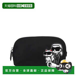 卡尔 Lagerfeld 拉格斐 女士 1h可退 徽标手拿包 香港直邮Karl