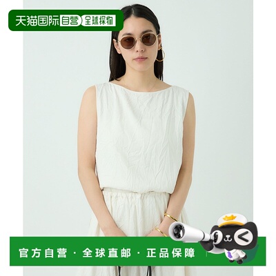 1h可退 日本直邮Chaos 女士简约修身无袖衬衫 455502通勤