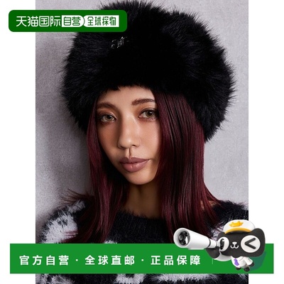 1h可退 日本直邮GYDA 女士 仿皮毛一体 2WAY飞行帽 Y2K风格设计 0