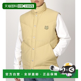 韩国直邮MAISON KITSUNE 无袖羽绒马甲 2024年冬季 男士外穿时尚
