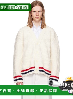 香港直邮潮奢 Thom Browne 汤姆 布朗 男士 白色 Chunky Rib Stit