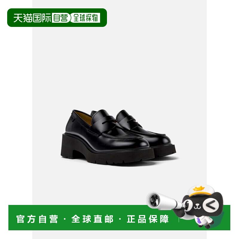 自营 camper女鞋露营者Milah-黑色 乐福鞋 美国奥莱直发