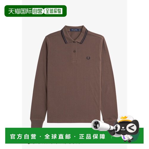 日本直邮Fred Perry THE FRED PERRY SHIRT 女士长袖Polo衫 G3636