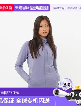 自营欧洲直邮Salomon萨洛蒙 ESSENTIAL LIGHTWARM系列女士蓝色聚