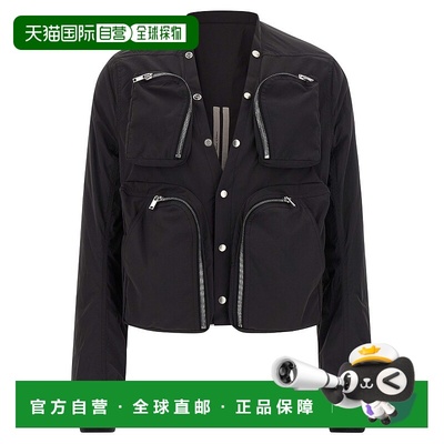 1h可退 香港直邮RICK OWENS 男士外套 RU02E1762MT09 AW2025 黑色