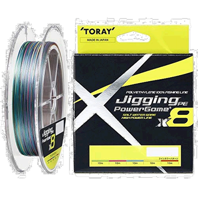 【日本直邮】东丽Toary JIGGING PE POWER GAME钓鱼线PE线300m 30