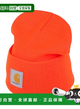1h可退 香港直邮潮奢 Carhartt 卡哈特 男士 帽子 orange橙色 舒