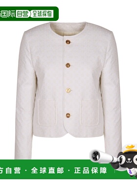 香港直邮CELINE 女士外套 RV0800536CAY4 CO 白色 CELINE blazer
