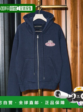 1h可退 日本直邮DEUS EX MACHINA 女装 加厚连帽衫 宽松短款设计