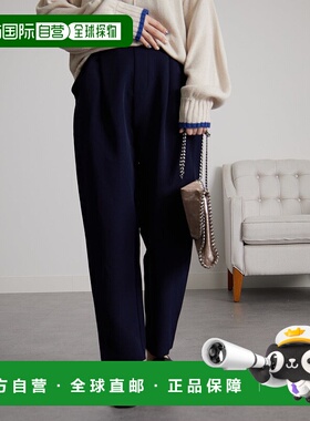 日本直邮RANAN 美脚修身加绒长裤 蓝色65cm裤长 [R05096EW11825]