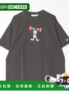 1h可退 日本直邮DISCUS Disney卡通印花T恤 52875670