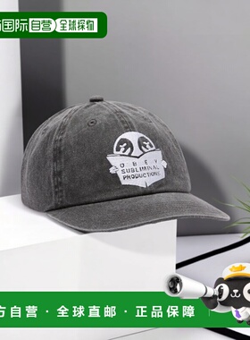 1h可退 日本直邮OBEY 男女同款 六片帽型 水洗棉质 搭扣调节棒球