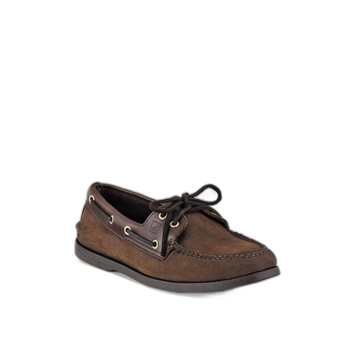 自营 sperry男款 Top Sider 船鞋 - 宽版 Brown Buck - brown buc