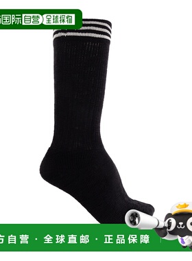 香港直邮Y-3 男士袜子 JX82940BLACK AW2025 黑色 Long socks wit