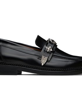 潮奢 Toga Pulla 男士 黑色 Metal 乐福鞋 FTVRMJ82609021