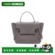 日本直邮中古Celine赛琳女包B级9新Belt Bag鲶鱼包牛皮斜挎包灰色