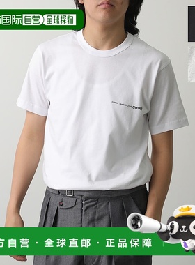 日本直邮Comme des Garcons T恤 FO-T026-S25 男士女士短袖棉质圆