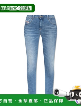 香港直邮DIESEL女士牛仔裤2017SLANDYA0410809L9401紧身裤