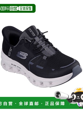 日本直邮斯凯奇女士一脚蹬运动鞋 Glide Step Pro 免提鞋 黑色/炭