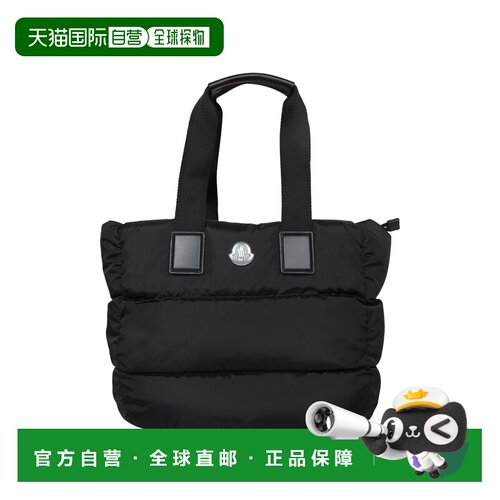 香港直邮MONCLER 女士手提包 5D00015M6275999 SS2026 黑色 Shiny