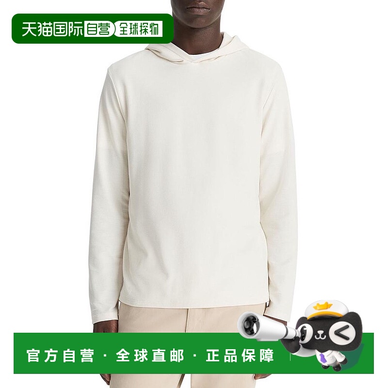 1h可退 【美国直邮】vince 男士 帽衫运动夹克衫长袖套头
