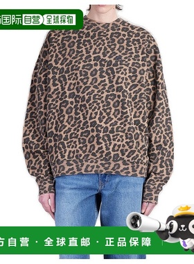 1h可退 香港直邮潮奢 ANINE BING 女士 棕色 Miles 套头衫 A08111