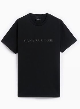 CANADA GOOSE 男士T恤 1420M61 AW2024 黑色 T-SHIRT