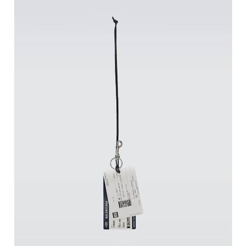 潮奢 Balenciaga 巴黎世家 男士 Train Ticket 钥匙扣