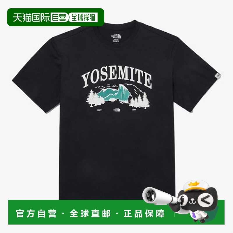 韩国直邮THE NORTH FACE 户外运动休闲百搭短袖T恤 NT7UP12K高档