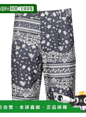 香港直邮FENDI 男士短裤 FB1014AUVQF0U6K AW2025 灰色 Printed s