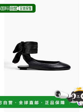 1h可退 香港直邮潮奢 The Attico 女士 皮质芭蕾舞鞋 242WS793L00