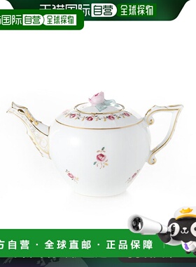 日本直邮HEREND 玫瑰花摆件 RGS 00608-0-09 茶壶 400ml 餐具品牌