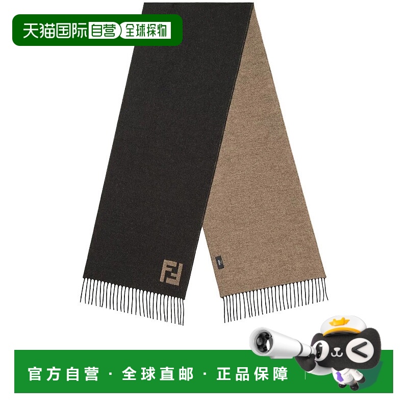 香港直邮FENDI女士围巾FXS734AYBFF1TTFNEROSABBIA