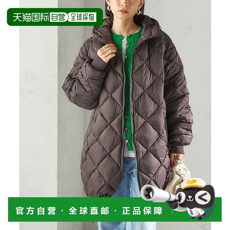 1h可退 日本直邮TAION 女装 Wai+联名 中长款羽绒外套 手洗可 800,女装/女士精品,羽绒服,淘宝优惠券,粉丝福利购,淘宝优惠卷