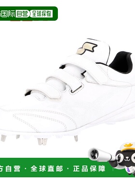 日本直邮SSK 棒球钉鞋金属配件嵌入式Glowroad TT-VW33 条带白色S