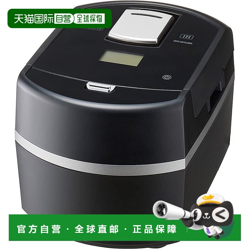 【日本直邮】Iris Ohyama爱丽思欧雅玛 电饭煲5.5合 黑RC-IF50-B