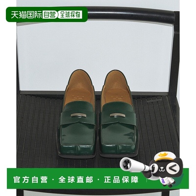 1h可退 日本直邮GRISE女款方形尖头潮流 loafers 平底鞋 25192821