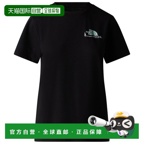 1h可退 欧洲直邮the north face/北面 女士 上装T恤