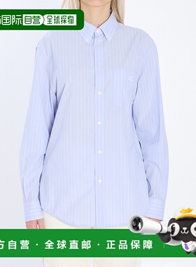 香港直邮CELINE 女士衬衫 2C16B075907SX AW2025 浅蓝色 Relaxed