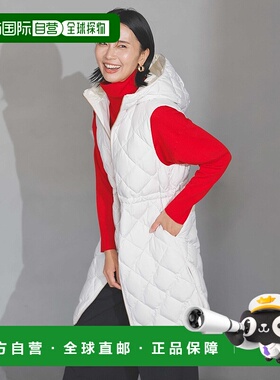 1h可退 日本直邮TAION×UNFILO 女士宽松羽绒背心 半拉链设计 轻