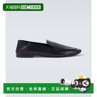 1h可退 香港直邮Saint Laurent 圣罗兰 男士 Alain 皮质便鞋男鞋